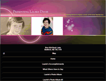 Tablet Screenshot of lauriehdavis.com